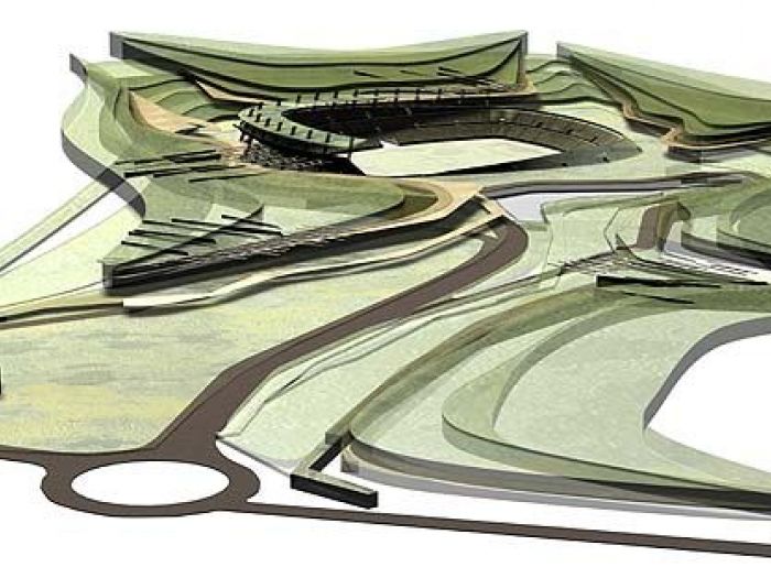 Archisio - Ruggero Lenci - Progetto Concorso per il nuovo stadio di siena