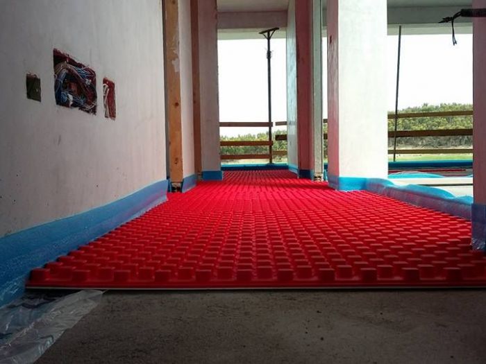 Archisio - Rubino Termoacque - Progetto Riscaldamento con pavimentazione