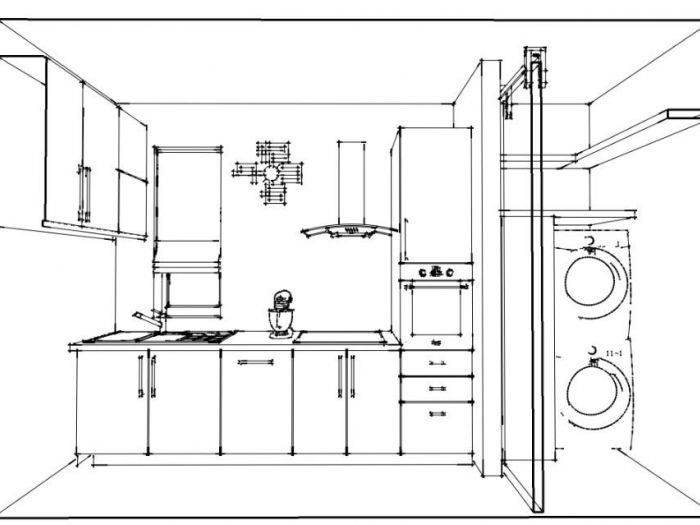 Archisio - Interno 75 - Progetto Tre locali nella provincia milanese