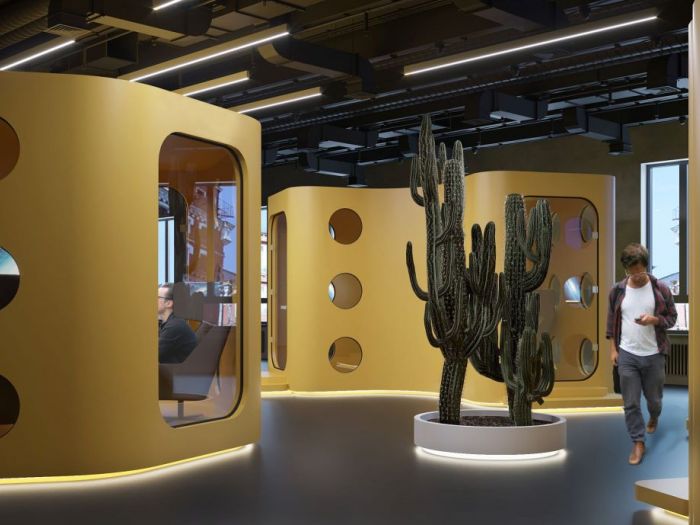 Archisio - Denis Igorevich Yurov - Progetto Ufficio di unagenzia pubblicitaria