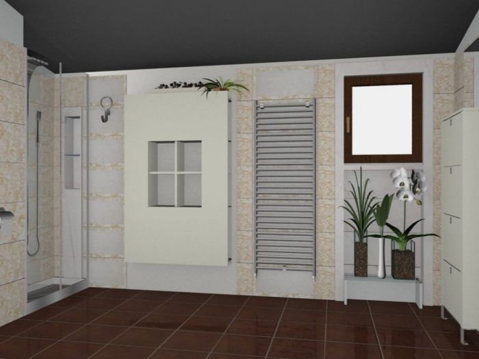 Archisio - Fabio Bisciglia - Progetto Interior design - bagno