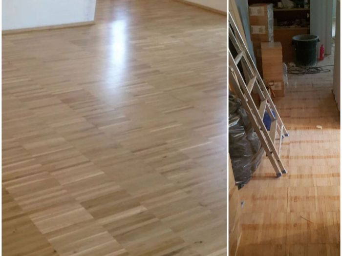 Archisio - Parquettista Roma - Progetto Posa massello con levigatura e verniciatura
