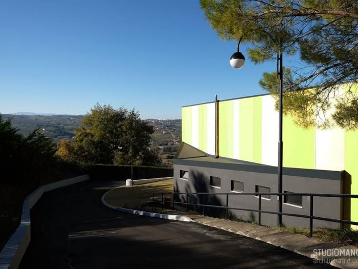 Archisio - Studio Mancini - Progetto Impianto sportivo