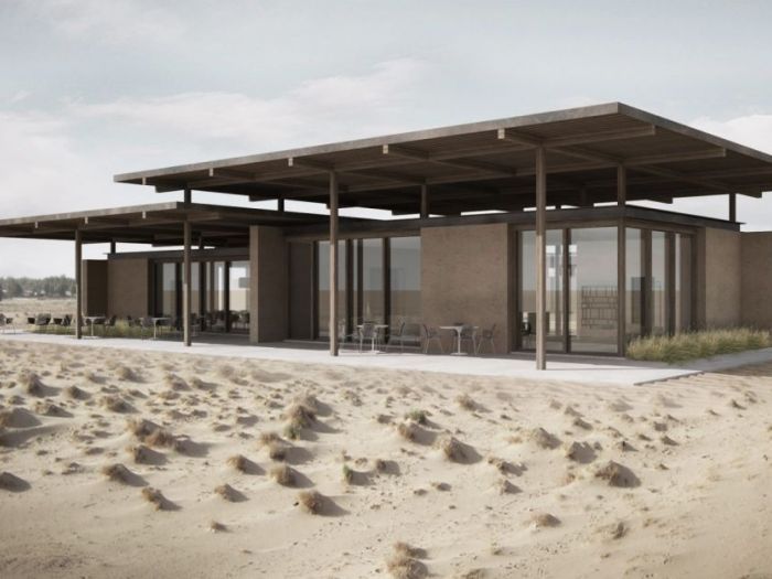 Archisio - Duccio Grassi Architects srl - Progetto Chalet nel deserto - concept design