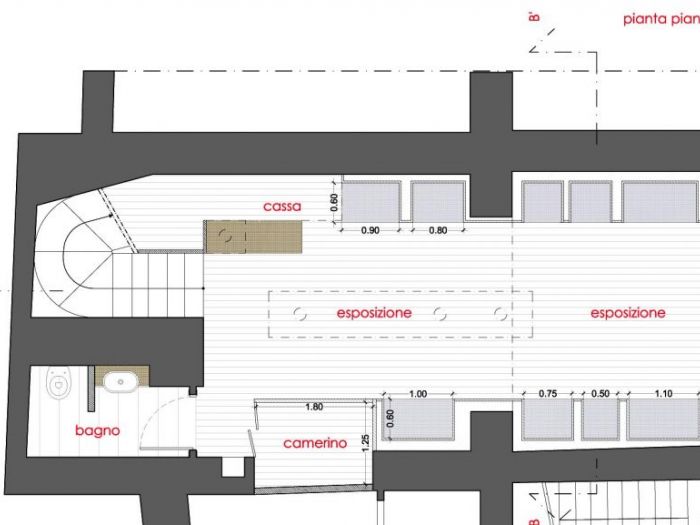 Archisio - Luca Longu - Progetto Interiors negozio abbigliamento abano laziale