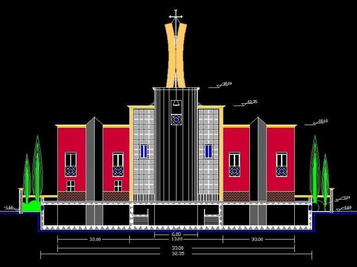 Archisio - Antonio Morese - Progetto Progetto per la realizzazione di una chiesa