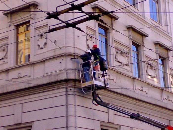 Archisio - Impresa Luzi - Progetto Impianto elettrostatico per lallontanamento dei volatili in poste centrali ancona