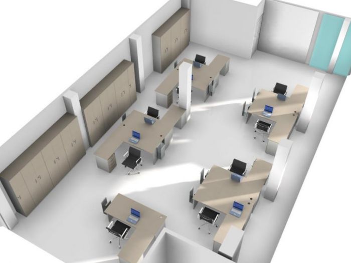 Archisio - Imetallici Di Taverna Andrea Taverna - Progetto Preventivo uffici e sale riunioni