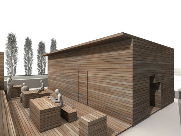 Archisio - Delisabatini Architetti fdeli E Fsabatini Arch Ass - Progetto Tribuna