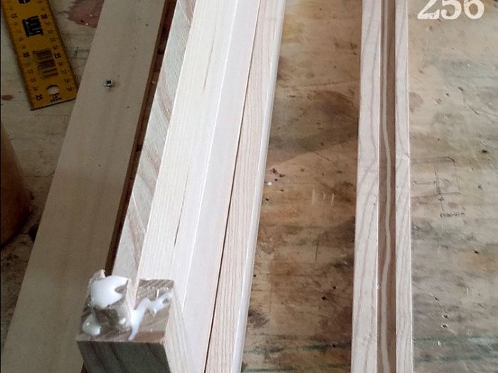 Archisio - Bottega 256 - Progetto Eco-libreria frassino massello