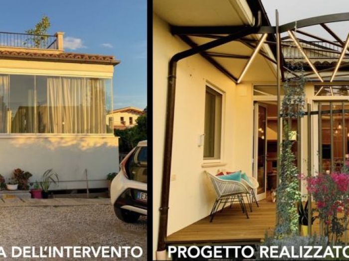 Archisio - Adele Di Mattia - Progetto Un patio contemporaneo allaperto