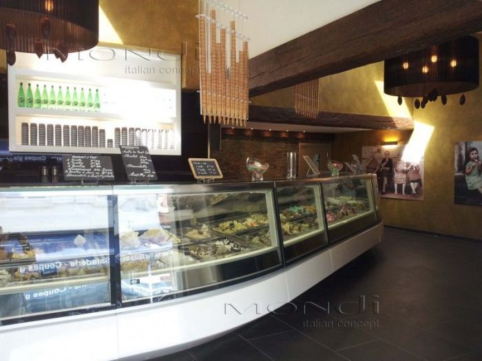 Archisio - Mondi Design - Progetto Les isles glaciers - la tranche sur mer