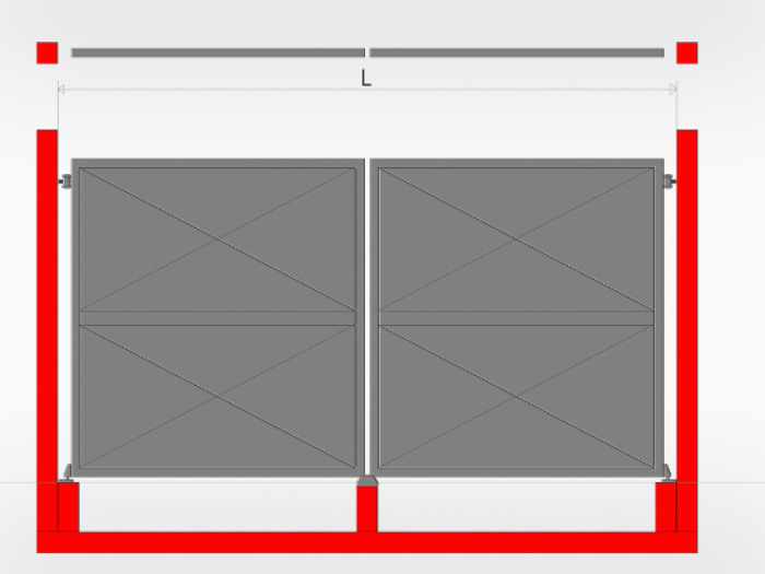 Archisio - Conika srl - Progetto cancelli standard