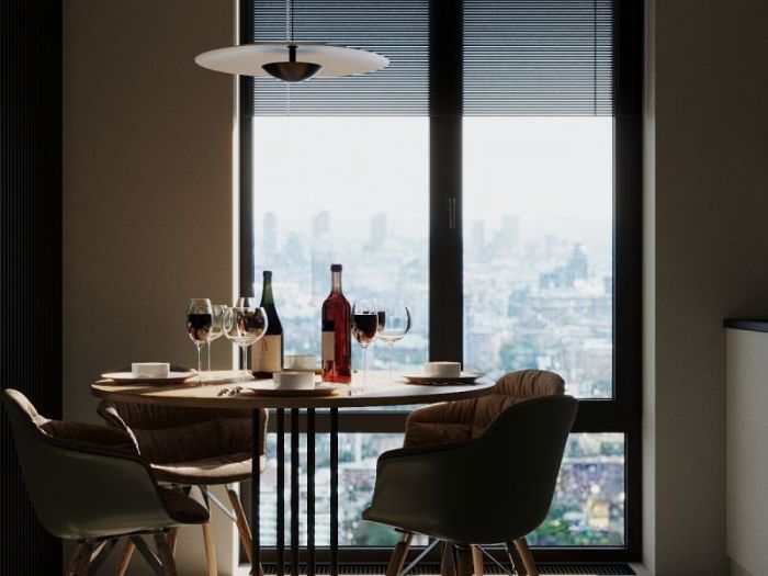 Archisio - Red Head Design - Progetto Cucina con soggiorno