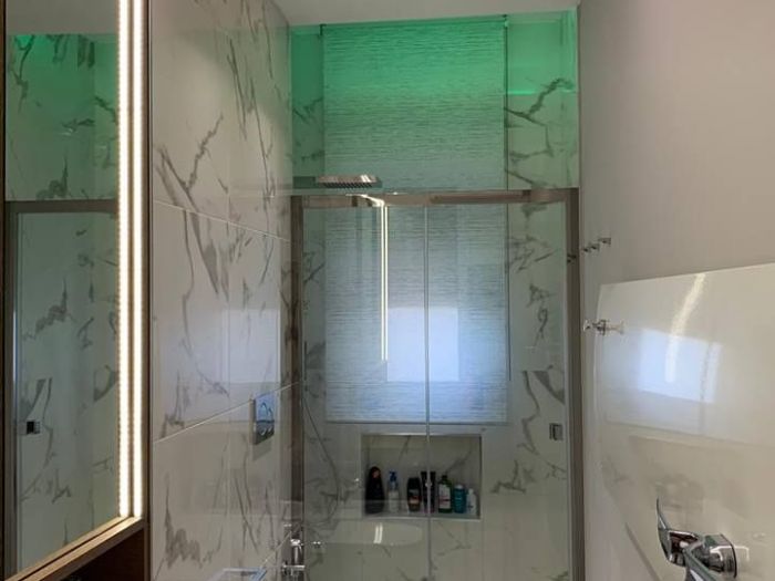 Archisio - Margherita Papagni - Progetto Stanza da bagno tra funzionalit ed eleganza