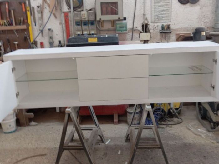 Archisio - Arte Del Legno 86 Snc - Progetto Madia per salone