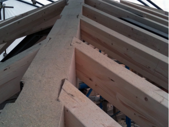 Archisio - Nuova Edmond Costruzioni srl - Progetto Sopraelevazione tetto in legno