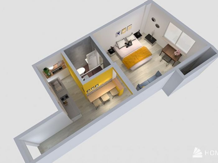 Archisio - Georgia Lo Iacono - Progetto Hospitality staging un bnb in baires