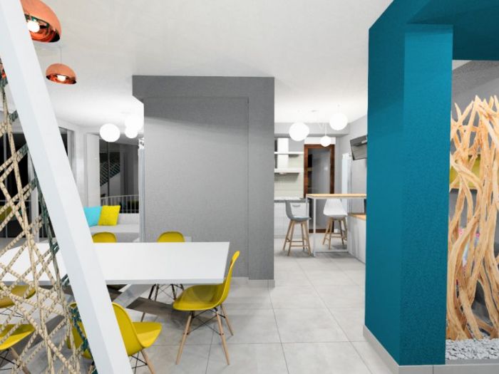 Archisio - Riccardo La Barba - Progetto Manutenzione straordinaria appartamento duplex