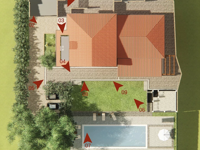 Archisio - Giovanni Valente - Progetto Villa naddei pescara pe