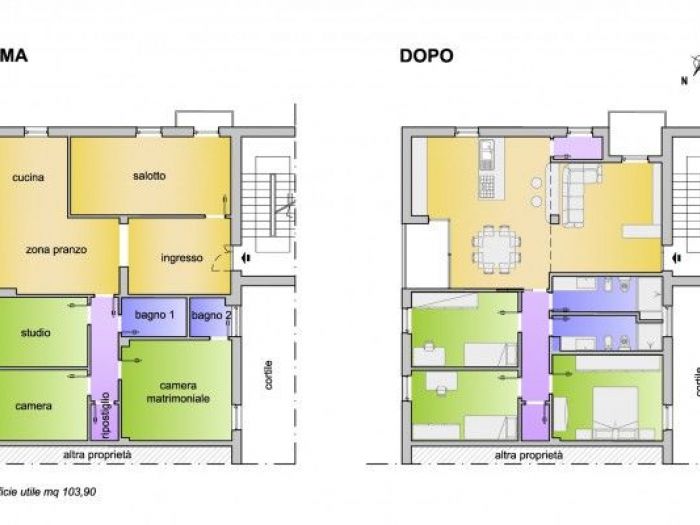 Archisio - Adesign - Progetto Appartamento vomero na