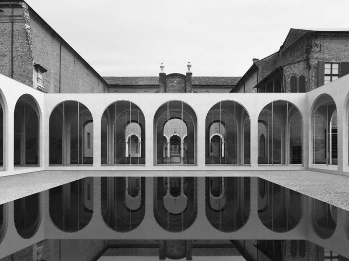 Archisio - Campomarzio - Progetto Ampliamento galleria darte modernaPalazzo dei diamanti di ferrara