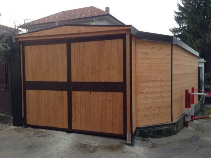 Archisio - Cereda Legnami - Progetto Carport in legno su misura