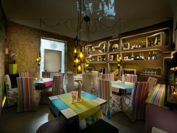 Archisio - Lay-out Design Point Di Santi Danna - Progetto o wine bar