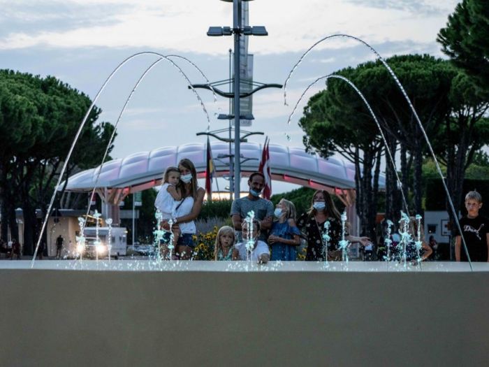 Archisio - Forme Dacqua - Progetto Fontana danzante musicale - centro vacanze pra delle torri