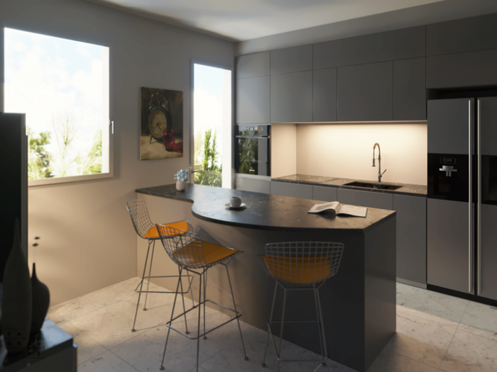 Archisio - 3dcanva - Progetto Progettazione cucine
