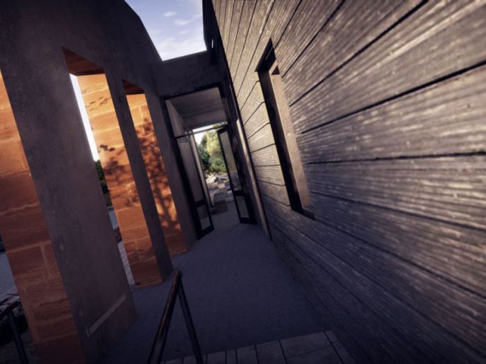 Archisio - Studio Ferretti - Progetto Ufficio postale tergu