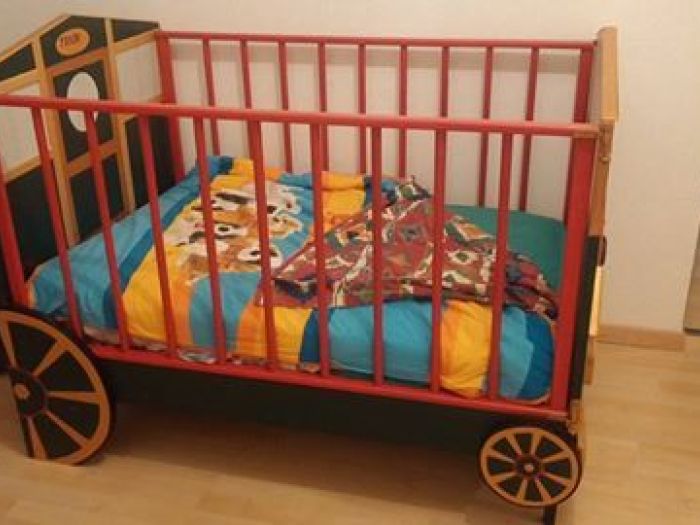 Archisio - Il Mobile Darte - Progetto Culla in legno