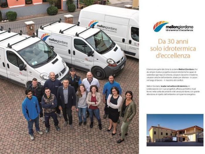 Archisio - Idrotermica Mellon Giordano srl - Progetto Da trentanni solo idrotermica di eccellenza