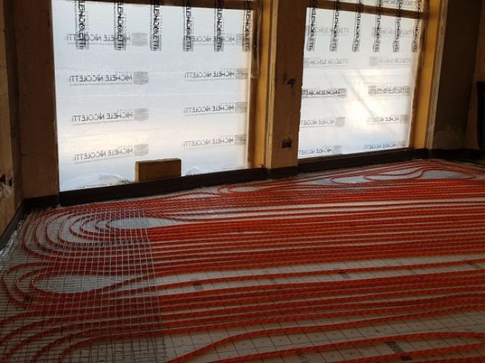 Archisio - Gruppo Michele Nicoletti Srl Massetti Autolivellanti E Alleggeriti - Progetto Massetto autolivellante su sistema radiante a pavimento