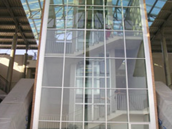 Archisio - Imaf srl - Progetto Prodotti industriali cabine insonorizzate cancelli scale facciate continue infissi nastri in alluminio produzioni speciali strutture in acciaio tettoie e pensiline