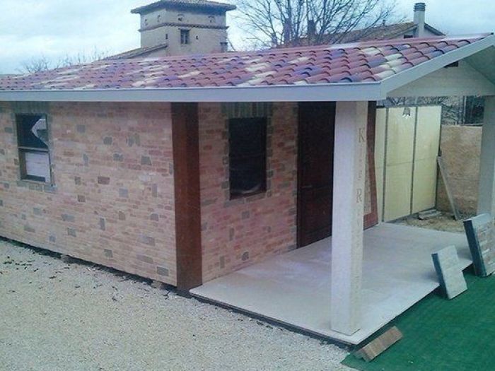 Archisio - King Rivestimenti - Progetto Casette prefabbricate