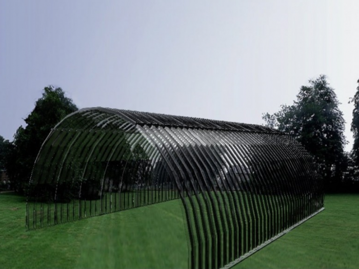 Archisio - Domenico Morolla - Progetto Progetto copertura piscina