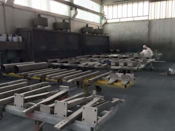 Archisio - Cherasco srl - Progetto Sabbiature e verniciature in sede e presso terzi