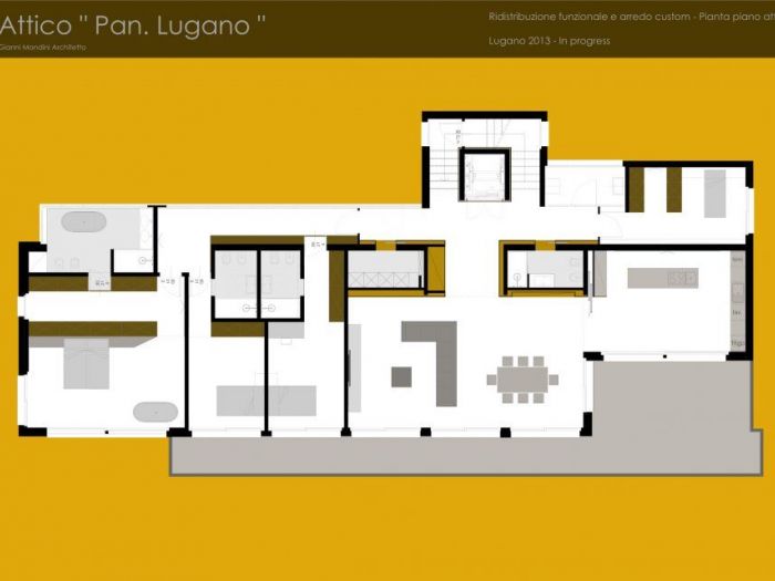 Archisio - Gianni Mondini - Progetto Attico pan lugano