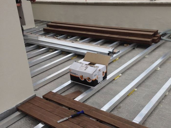 Archisio - Impresa Edile Ctbm - Progetto Pavimento in legno per attico