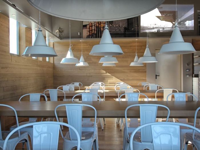 Archisio - Architectural Make Up - Progetto Fish express - guadagnoli - nuovo ristoranteArch massimo viti arch francesca amore