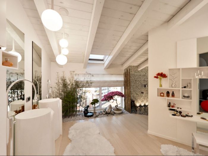 Archisio - Annalisa Carli - Progetto Un attico in stile loft in milano