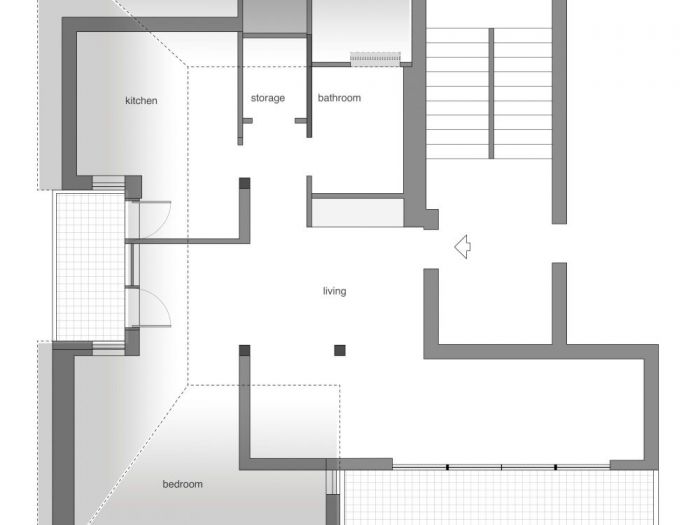 Archisio - Inoutside Design - Progetto Loft parco nomentano roma