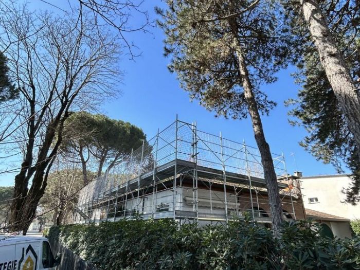 Archisio - Cs Costruzioni Snc - Progetto Montaggio ponteggio per il rifacimento della copertura