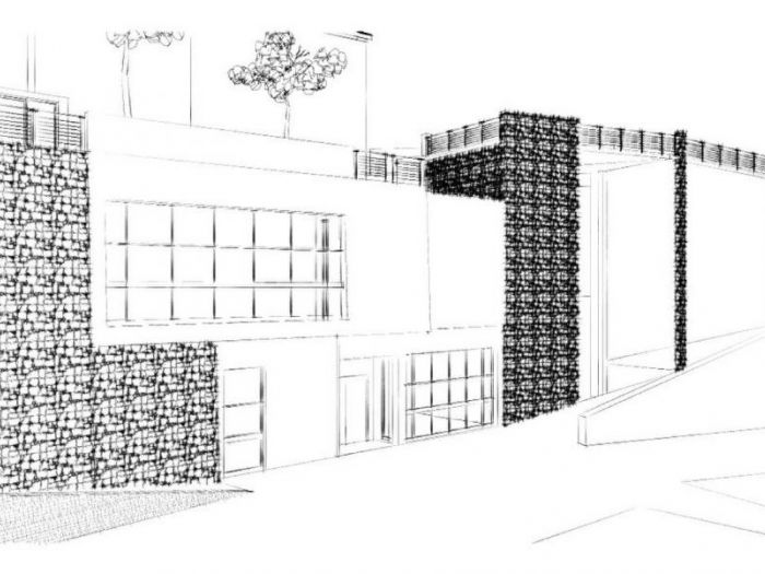 Archisio - Ivano Tolomeo - Progetto Progetto preliminare nuova sala expo taverna