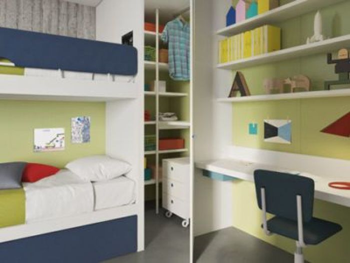 Archisio - Linearreda Design - Progetto Arredamento camerette