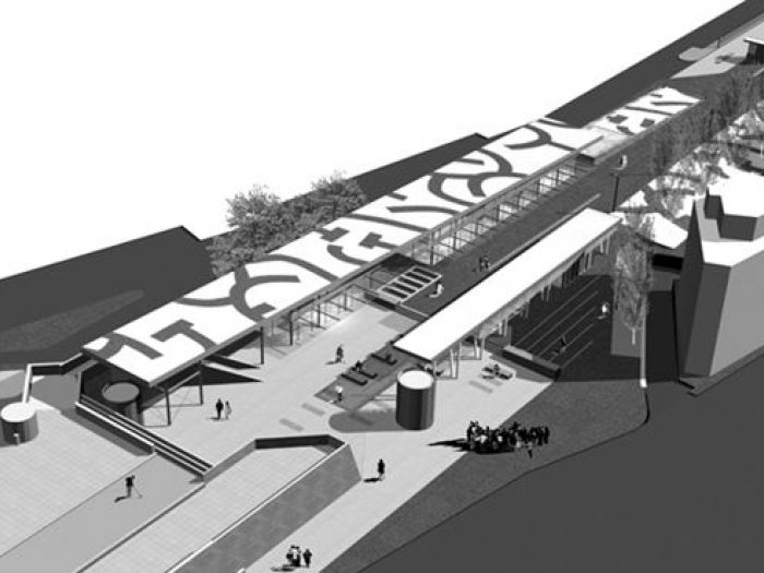 Archisio - Andrea Stipa - Progetto Parcheggio e spazi commerciali a roma