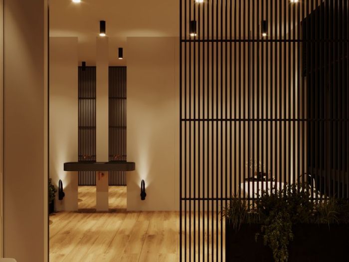 Archisio - Red Head Design - Progetto Bagno con lavanderia