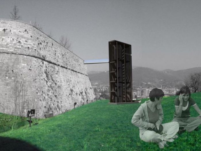 Archisio - Fabio Postani - Progetto Nuovo impianto di risalita a citt alta da via baioni a santagostino a bergamo