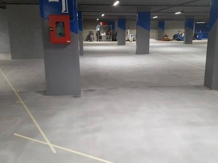 Archisio - Givir Sistemi In Resina Impresa Edile Civile E Industriale - Progetto Soluzioni per impianti sportivi ed aree di gioco parking via giulia - roma sistemi in multistrato sistemi per campi sportivi con supporto in asfalto